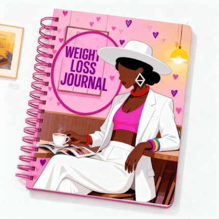 Fitness Journal Planner Weekly A5 Printed Spiral Bound Organizer