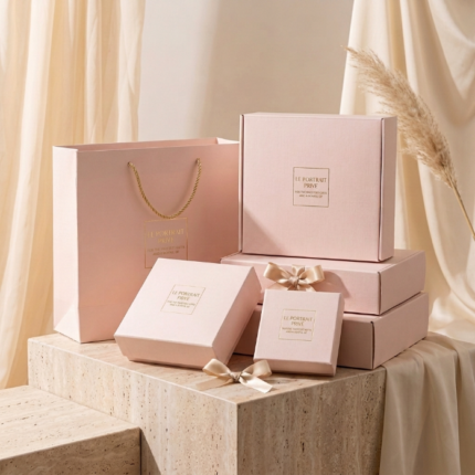 Custom Luxury Gift Box Packaging Set