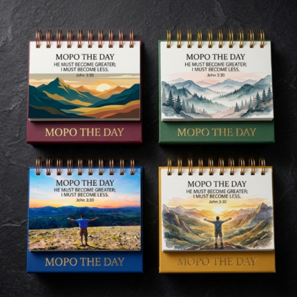 Custom Inspirational Desk Calendar Printing With Wire-O Binding